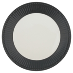 Alice dark grey plate fra GreenGate - Tinashjem